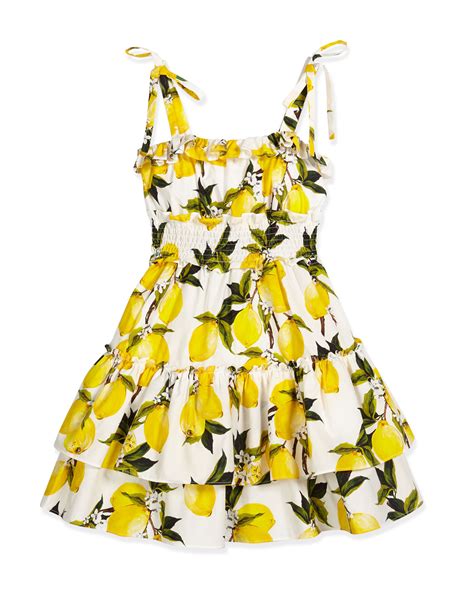 dolce & gabbana lemon dress|d&g website.